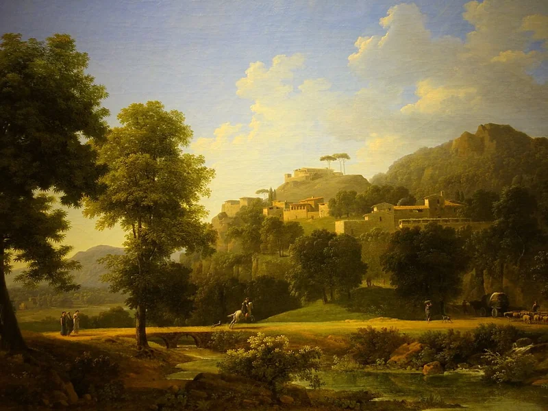 1767-Jean-Victor Bertin - Paesaggio italiano - Museo Nazionale d'Arte Occidentale, Tokyo